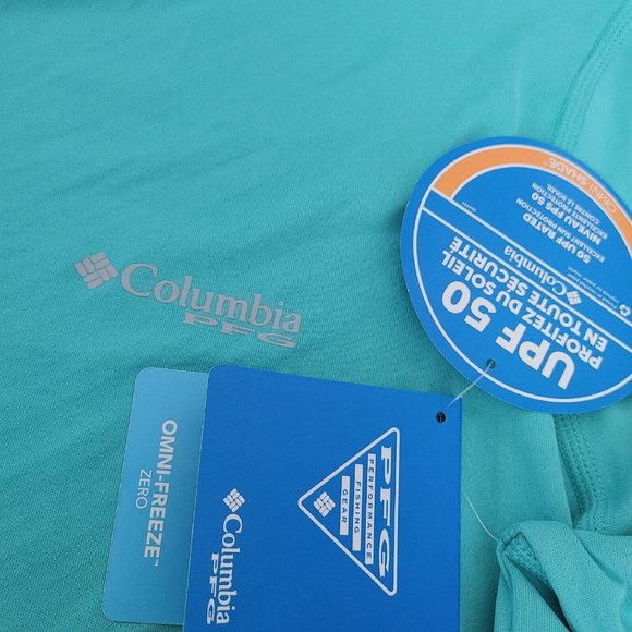 Columbia PFG Zero Rules™ Long Sleeve Outdoor Shirt Men's Size M - Picture 6 of 9